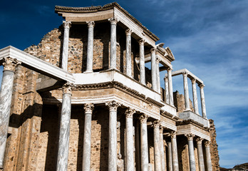 Roman Theater of Merida, Spain, 1st century BC
