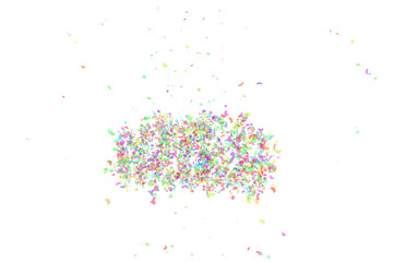 Streamers and confetti.