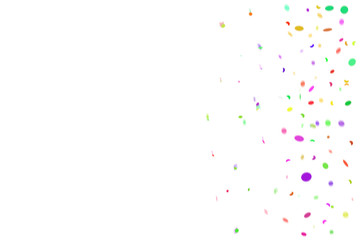 Streamers and confetti.