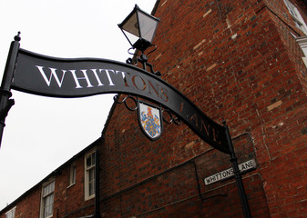 Whittons Lane in Towcester, UK