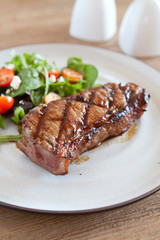 Grilled Steak and  Salad