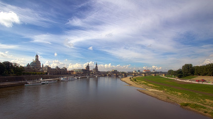 Fototapeta na wymiar Photos of the city of Dresden in Germany