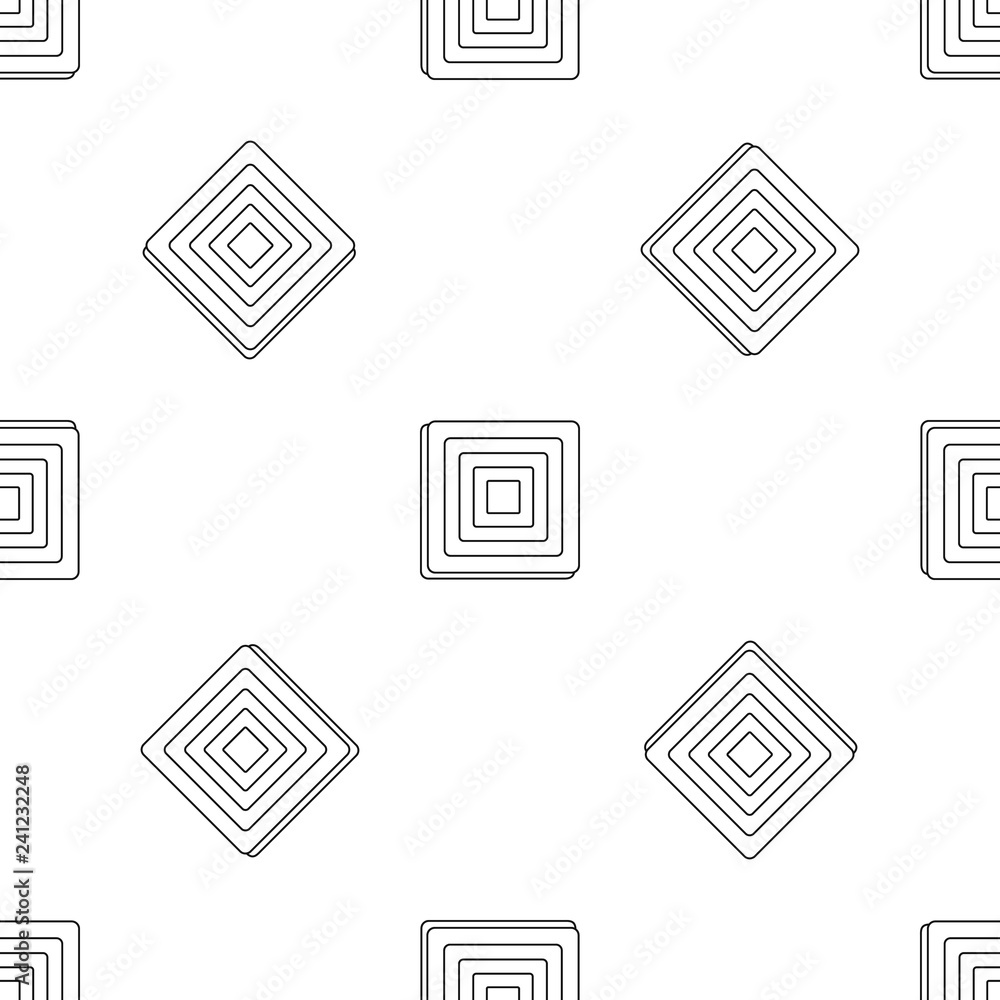 Aufkleber choco cake icon. outline illustration of choco cake vector icon for web design isolated on white bac