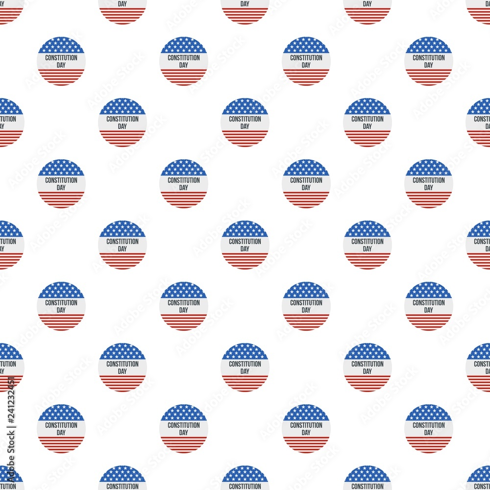 Poster american flag constitution day pattern seamless vector repeat for any web design