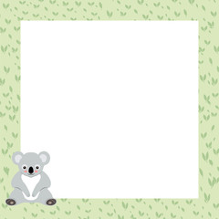 Cute cartoon koala © Kubizm