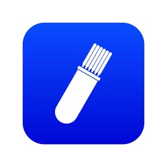 Welding rods icon digital blue for any design isolated on white vector illustration