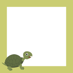 Cute cartoon turtle