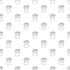 Obraz premium Coral pattern vector seamless repeating for any web design