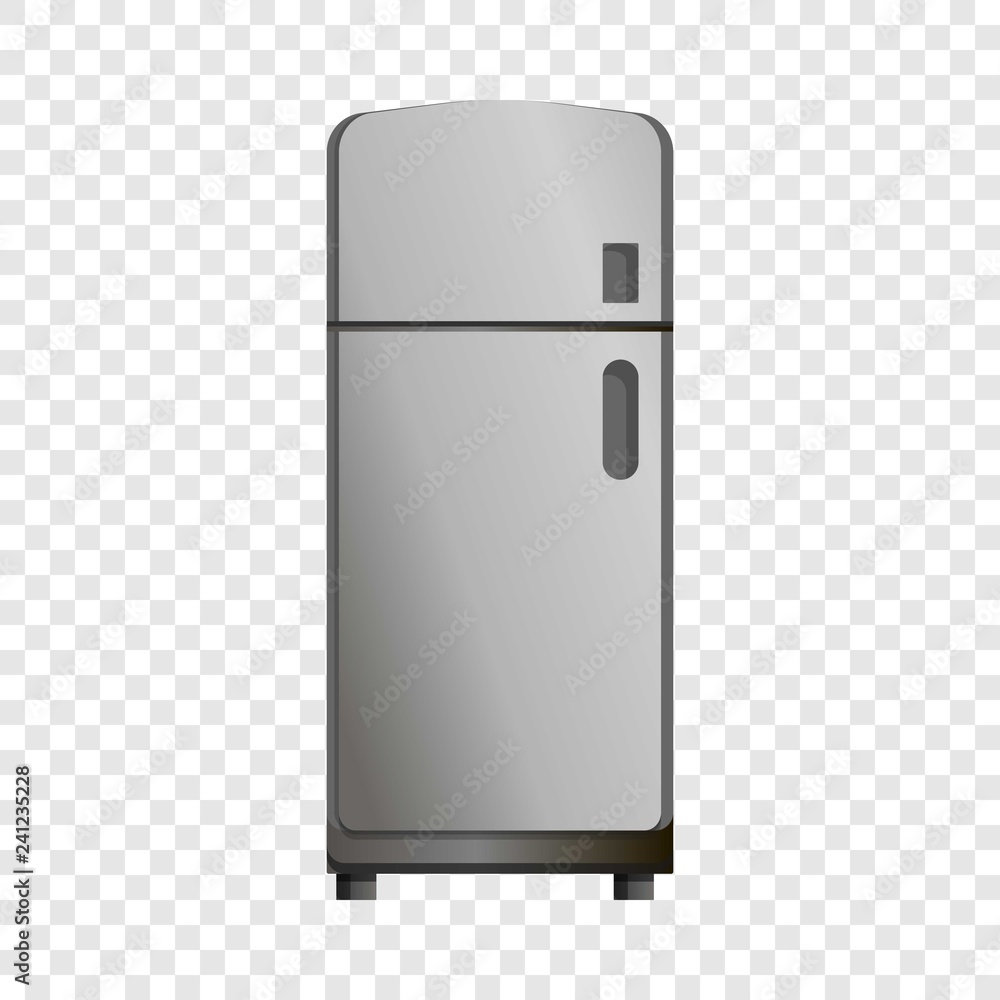 Poster retro fridge icon. cartoon of retro fridge vector icon for web design for web design