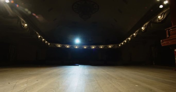 Full shot of the interiors of opera house