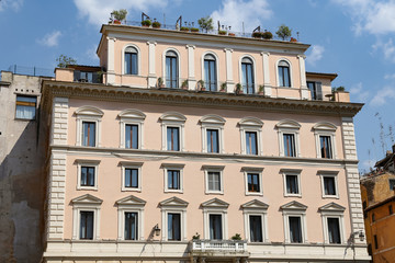 Fototapeta na wymiar Building in Piazza della Rotonda, Rome, Italy