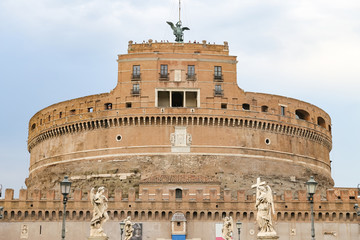 Mausoleum of Hadrian - Castel Sant Angelo in Rome, Italy