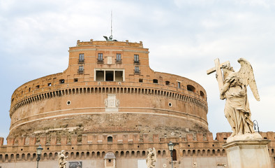 Mausoleum of Hadrian - Castel Sant Angelo in Rome, Italy