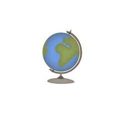 Globe vector illustration
