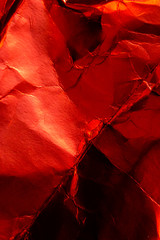 Abstract Texture Foil Shiny Background in Red