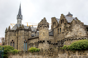 Obraz premium Castle Loewenburg, Kassel Germany