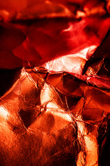 Abstract Texture Foil Shiny Background in Red