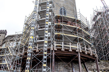 Castle Construction Site Kassel Germnay Unseco