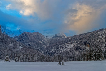 Hinterstoder Winterlandschaft
