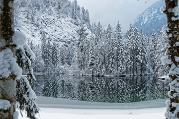 Hinterstoder Winterlandschaft