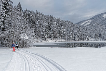 Hinterstoder Winterlandschaft