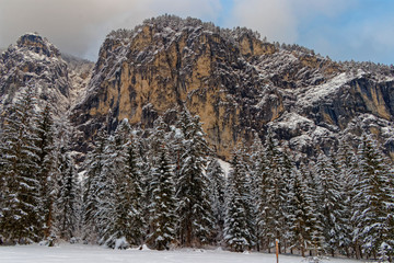 Hinterstoder Winterlandschaft