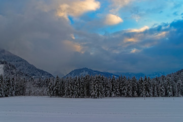 Hinterstoder Winterlandschaft