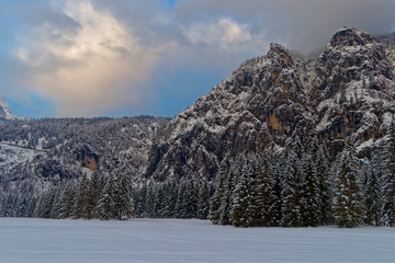 Hinterstoder Winterlandschaft