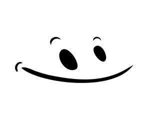 smiling face illustration