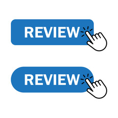 Hand cursor clicks Review button