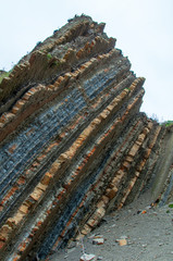 Flysch in Zumaia, Basque country
