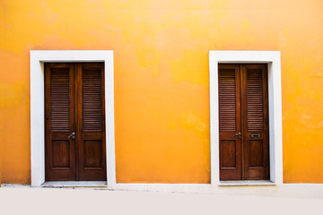 Fototapeta na wymiar colorful house in San Juan Puerto Rico
