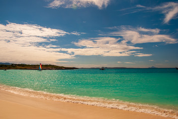 Fototapeta na wymiar Maunday's Bay, Anguilla