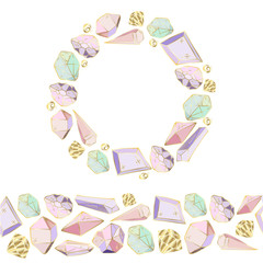 vector crystals set