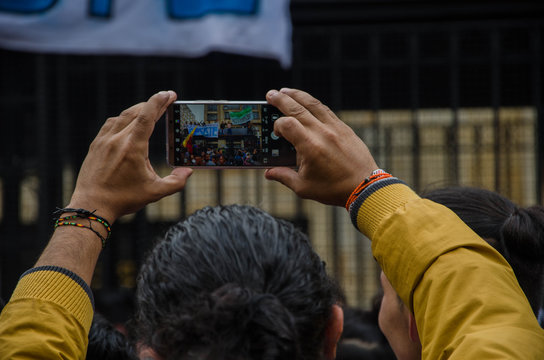 Marcha estudiantil Bogotá