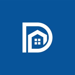 Fototapeta na wymiar Real estate home logo design vector