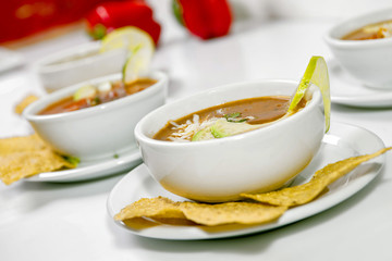 Delicious mexican soup