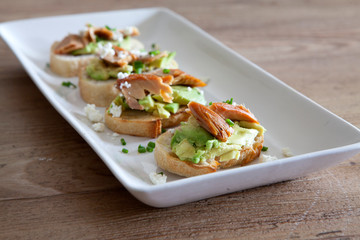 Avocado Toast with Smoked Salmon