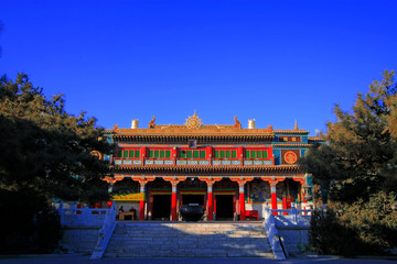Xilituzhao Lamasery Building scenery, Hohhot city, Inner Mongolia autonomous region, China
