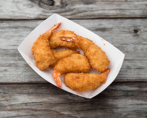 Southern-style fried shrimp