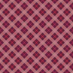 Plaid Check Seamless Pattern - Pink and purple checkered plaid flannel design