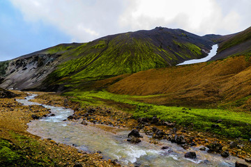 landmannalaugar hiking trail, Iceland