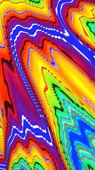 Obraz premium Abstract textured swirl pattern