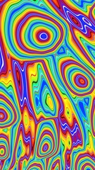 Abstract textured swirl pattern