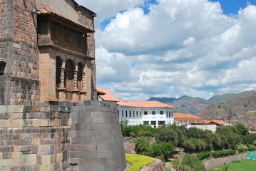 Fototapeta na wymiar Architecture in Cusco