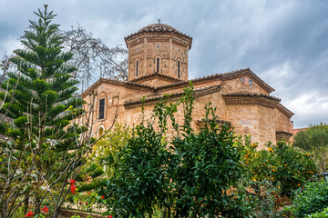 Naklejka premium Klasztor Loukous w Arcadia, Grecja