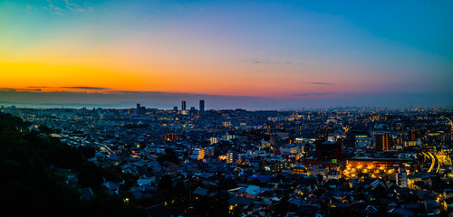 Fototapeta premium 大阪の街