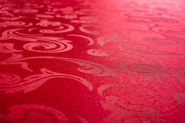 Big red auspicious pattern poster background material
