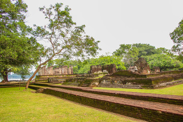 Ruins of Old Kingdom of Polonnaruwa Sri Lanka
