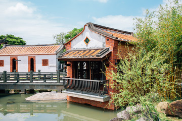 Fototapeta premium Lin An Tai Historical House and Museum in Taipei, Taiwan